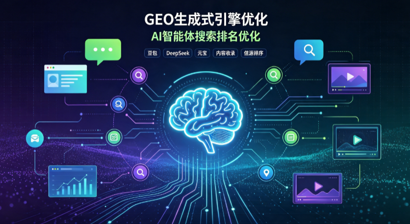 翠峦区GEO 浪潮来袭：生成式引擎优化崛起，创作者争抢豆包、DeepSeek、元宝智能体流量入口